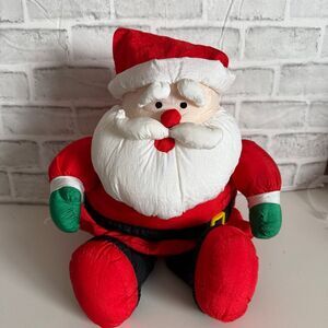 Vintage Dayton Hudson Santa Claus Puffy Nylon Plush